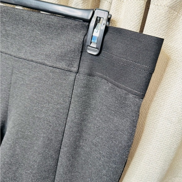 Daisy Fuentes Charcoal Wide Band Leggings XL - Picture 3 of 7